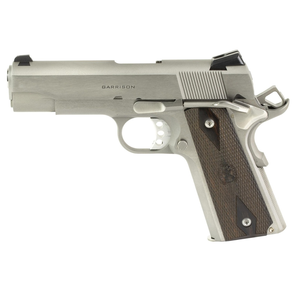 Springfield Garrison 1911 SA 45ACP 4.25" Match Grade Barrel 7Rds 1Mag Silver