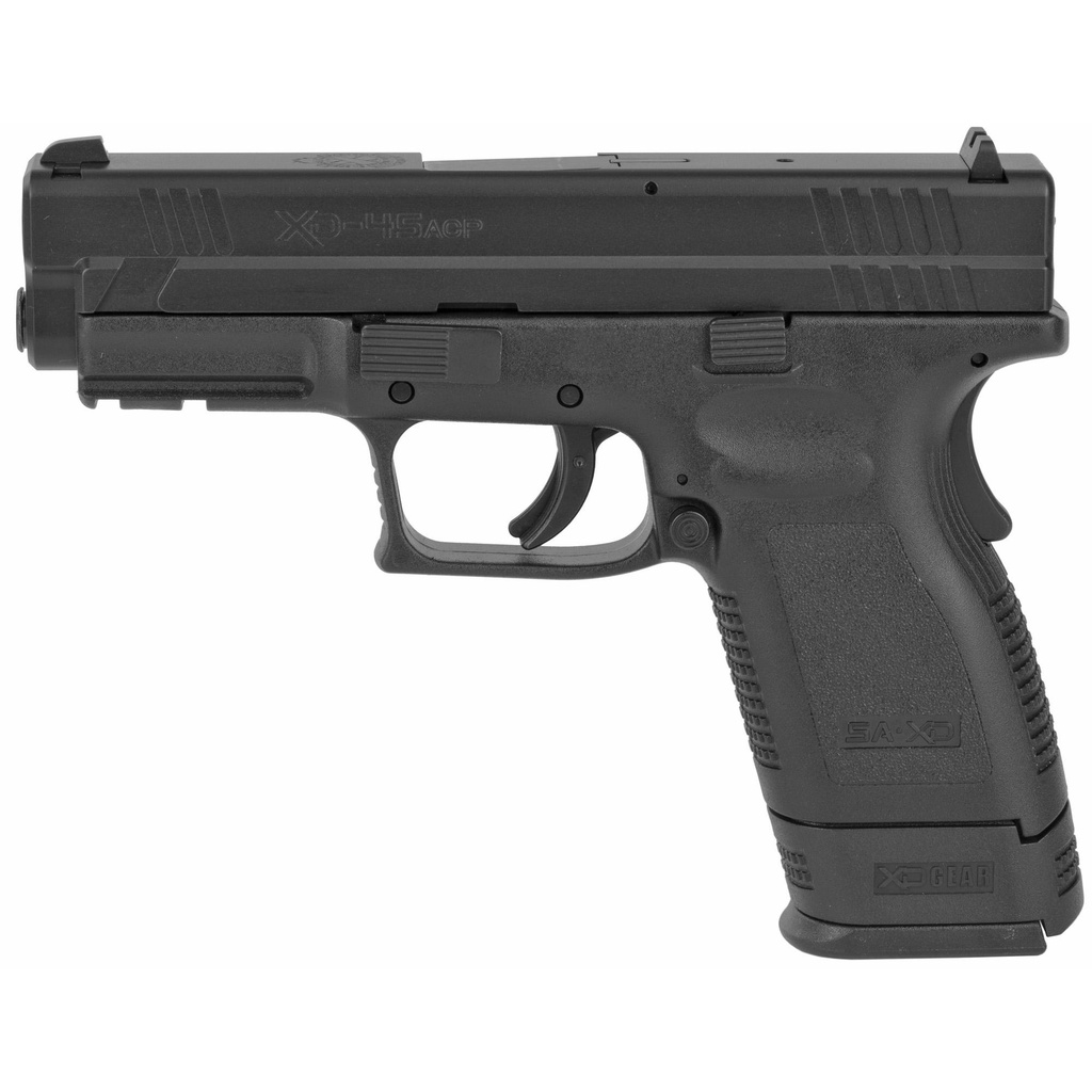 Springfield XD45 45ACP 4" Barrel 10Rds 2Mags Black