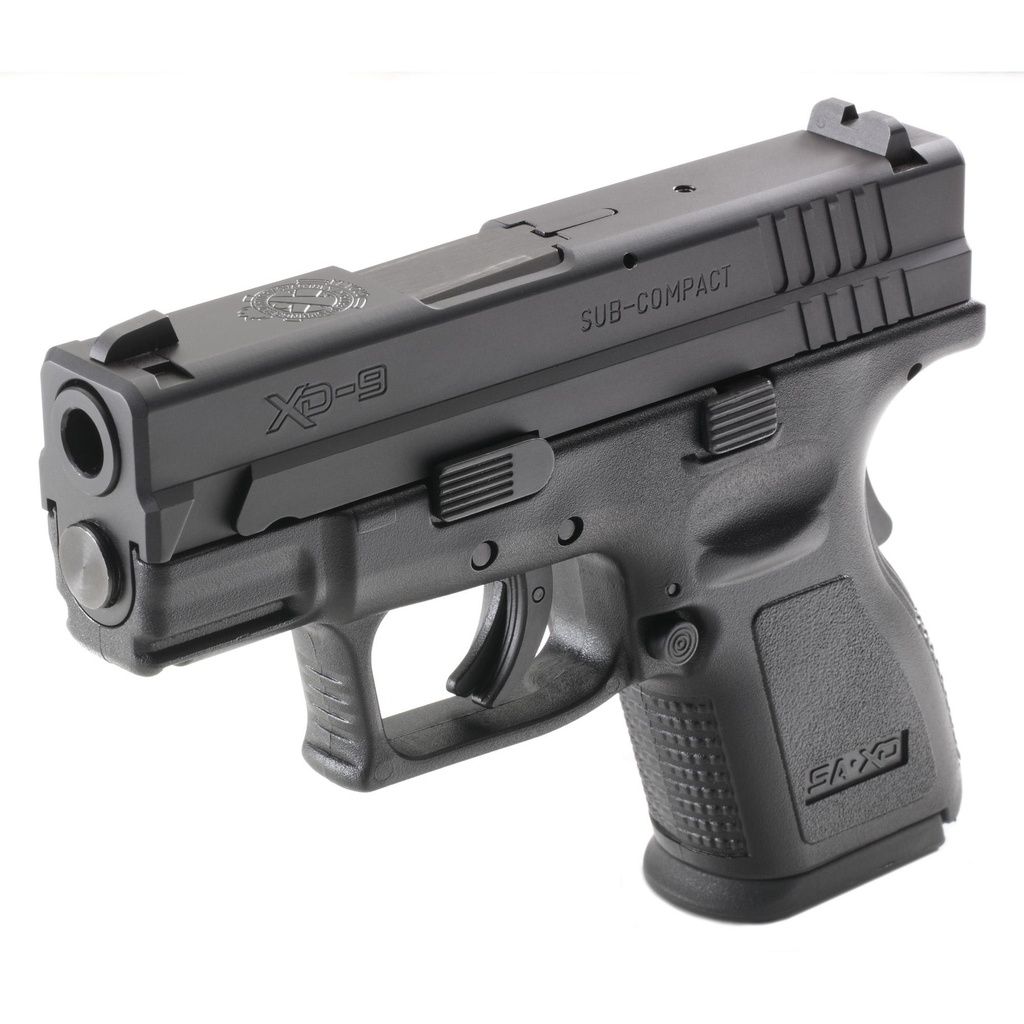 Springfield XD9 9mm 3" Barrel 10Rds 2Mags Black