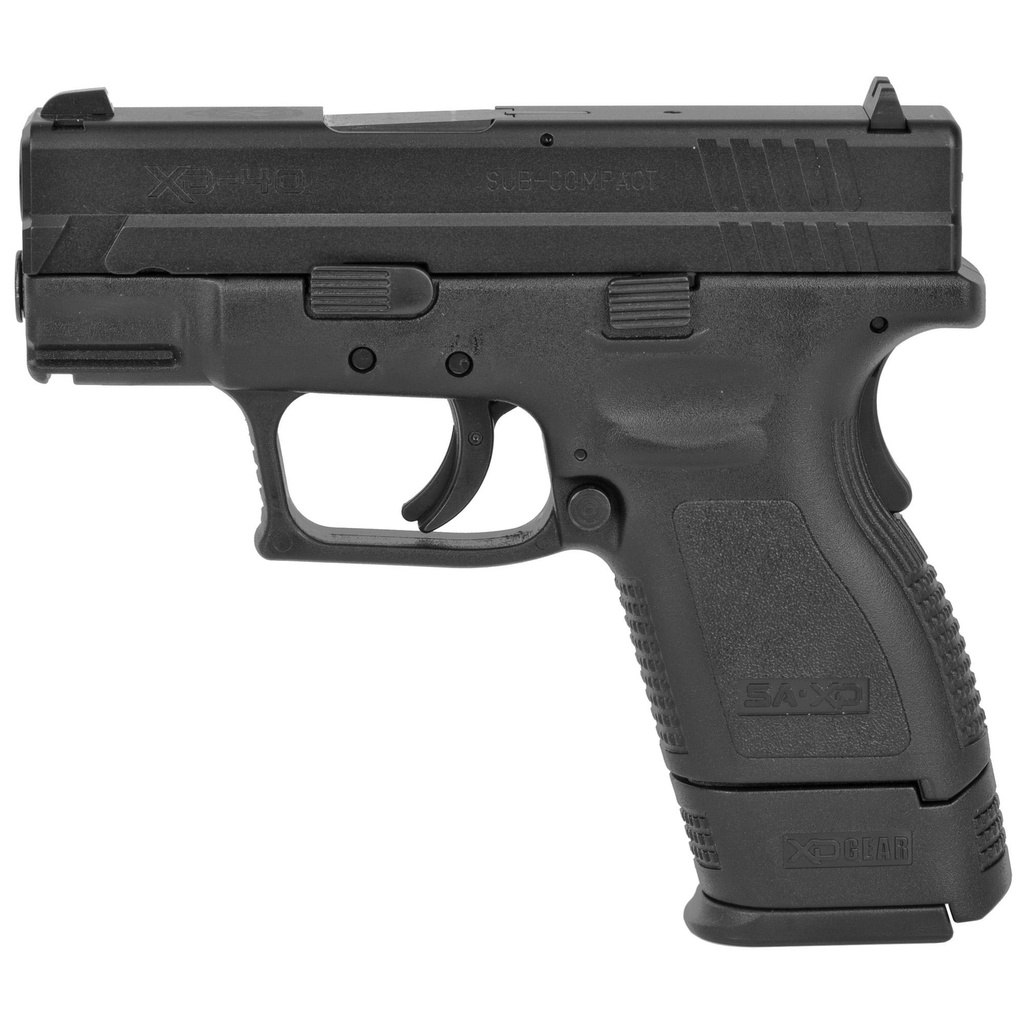 Springfield XD40 40S&W 3" Barrel 9Rds 2Mags Black