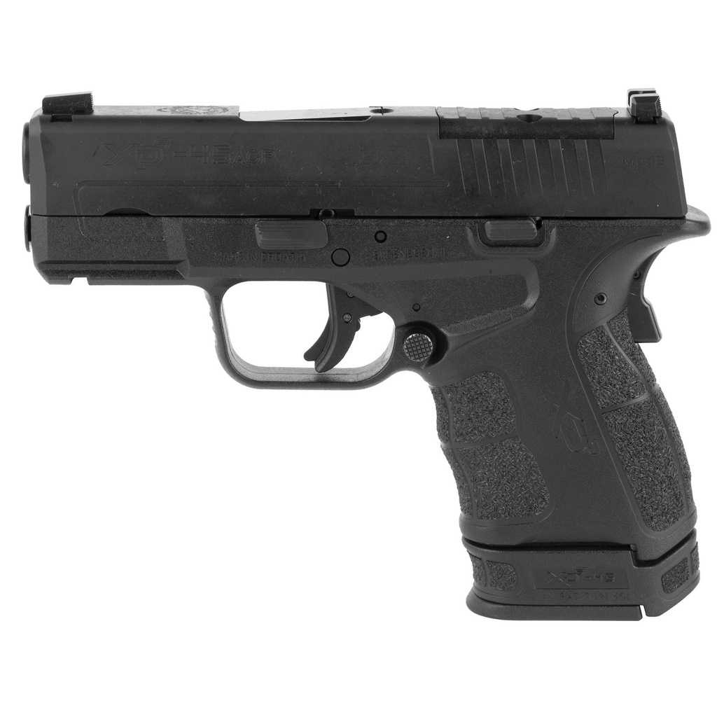 Springfield XD-S Mod.2 OSP 45ACP 3.3" Barrel (1) 5Rd (1) 6Rd 2Mags Black
