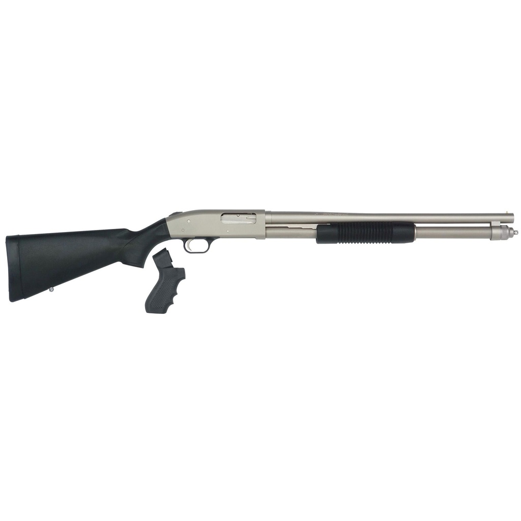 Mossberg 590 Mariner 12 Gauge 3" Chamber 20" Cylinder Barrel 8Rds Silver