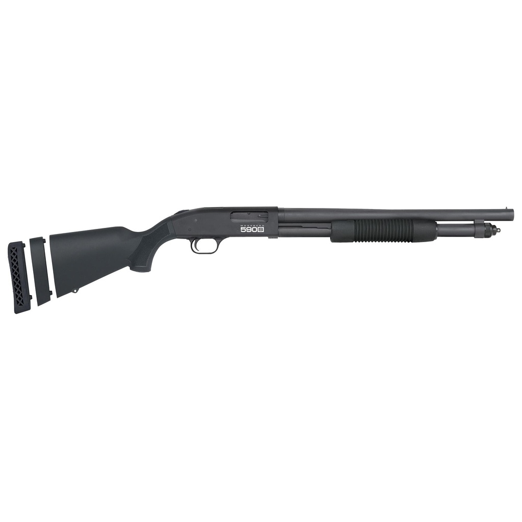 Mossberg 590S Optic Ready 12 Gauge 3" Chamber 18.5" Barrel 9Rds Blue