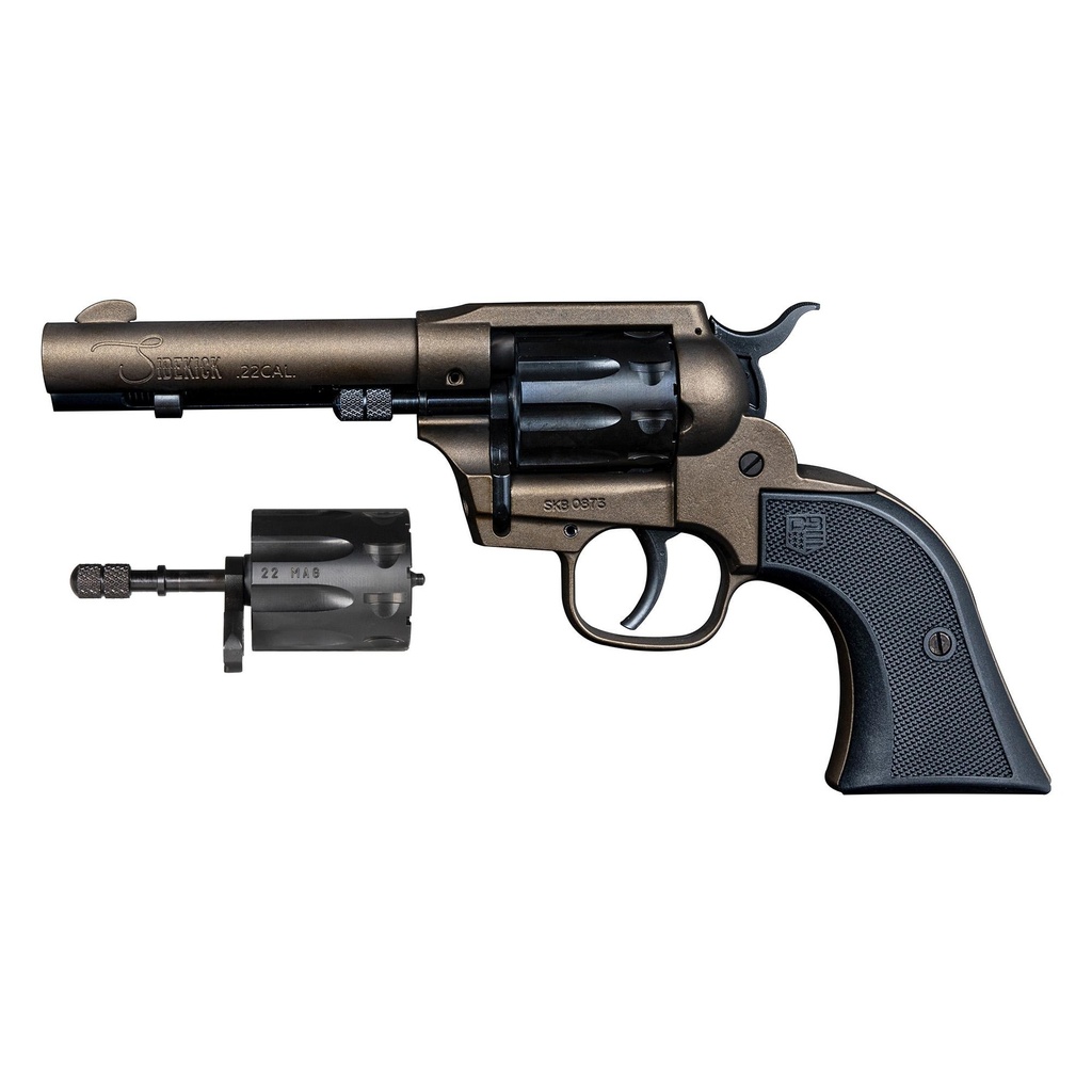 Diamondback Firearms Sidekick DA/SA 22 LR/22 WMR 4.5" Barrel 9Rds Bronze
