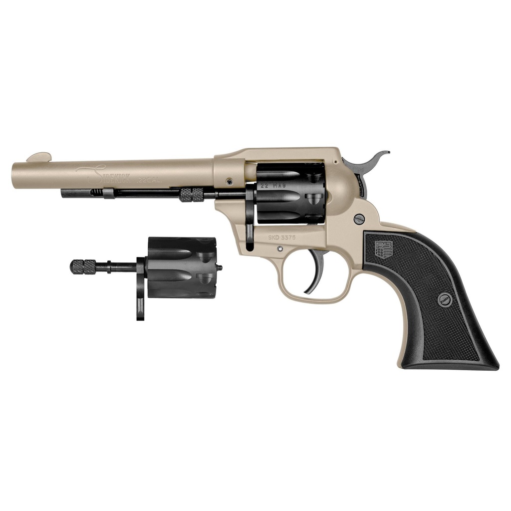 Diamondback Firearms Sidekick DA/SA 22 LR/22 WMR 5.5" Barrel 9Rds Sage