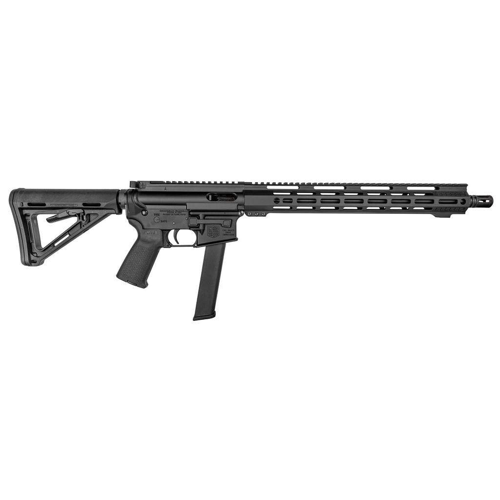 Diamondback Firearms DB9R  9mm 16" Melonite Barrel M-LOK 32Rds Black