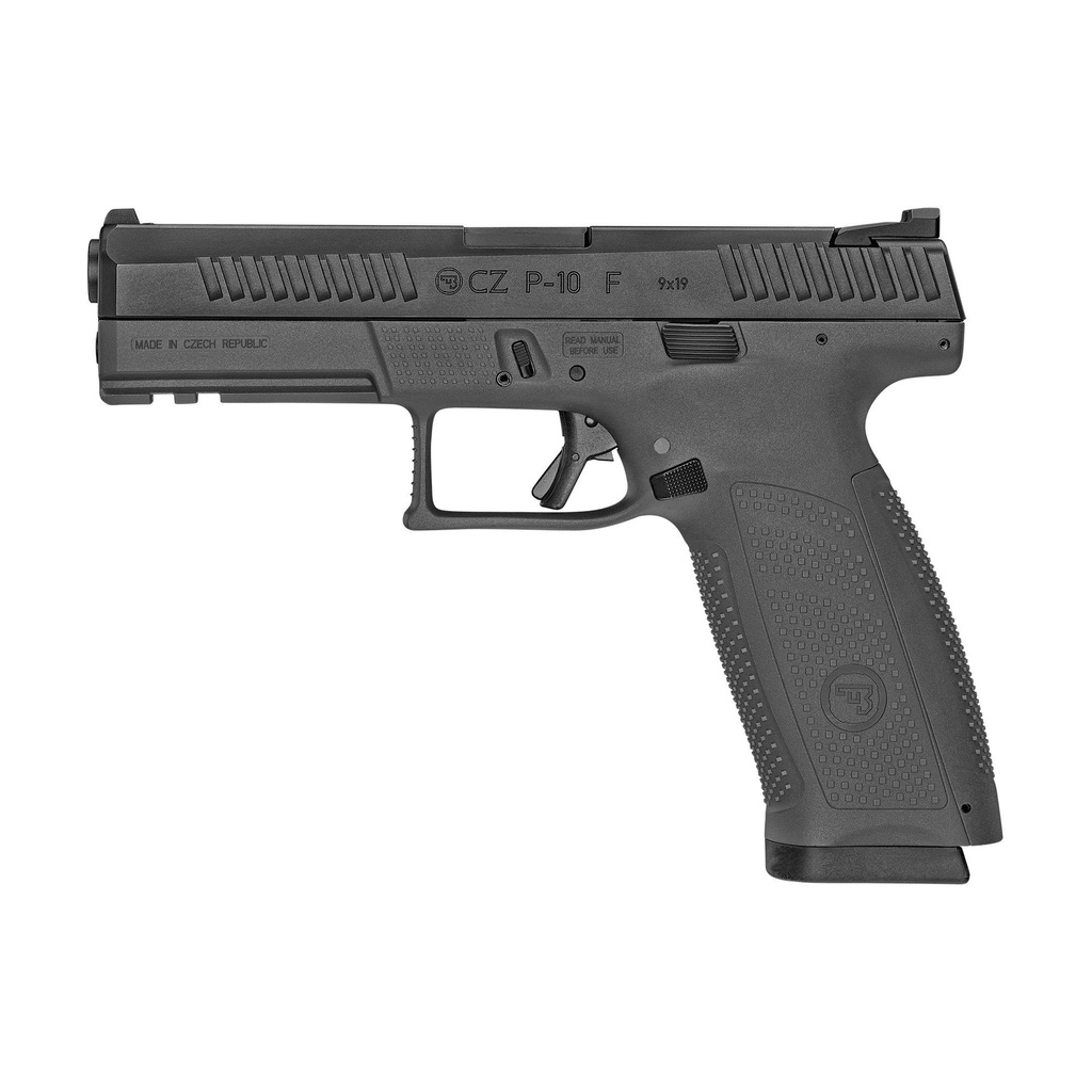  CZ P-10F 9mm 4.5" Barrel 19Rds 2Mags Black