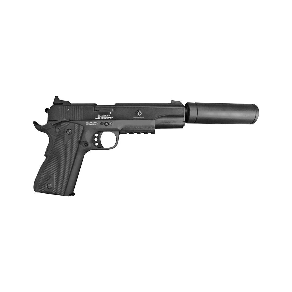 American Tactical 1911 ADOP 22LR 5" Threaded Barrel 10Rds Blue