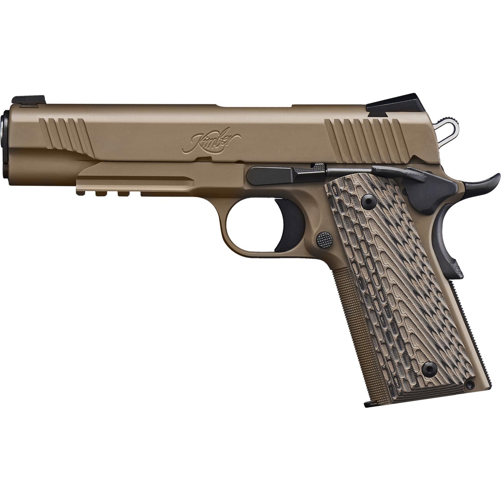 Kimber America Desert Warrior 1911 45ACP 5" Barrel 7Rds Black and Desert Warrior