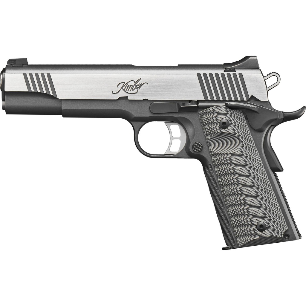 Kimber America Eclipse Custom 1911 45ACP 5" Barrel 8Rds Black and Silver