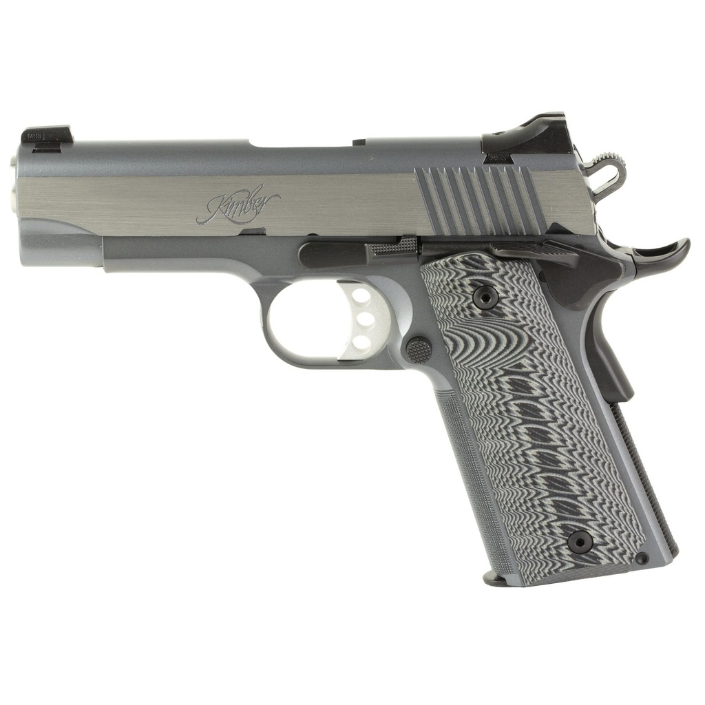 Kimber America Eclipse Pro 1911 45ACP 4" Barrel 7Rds Gray and Silver