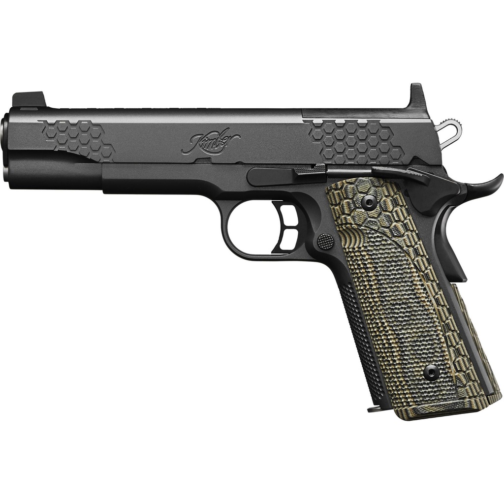 Kimber America KHX CUSTOM 1911 45ACP 5" Barrel 8Rds Black
