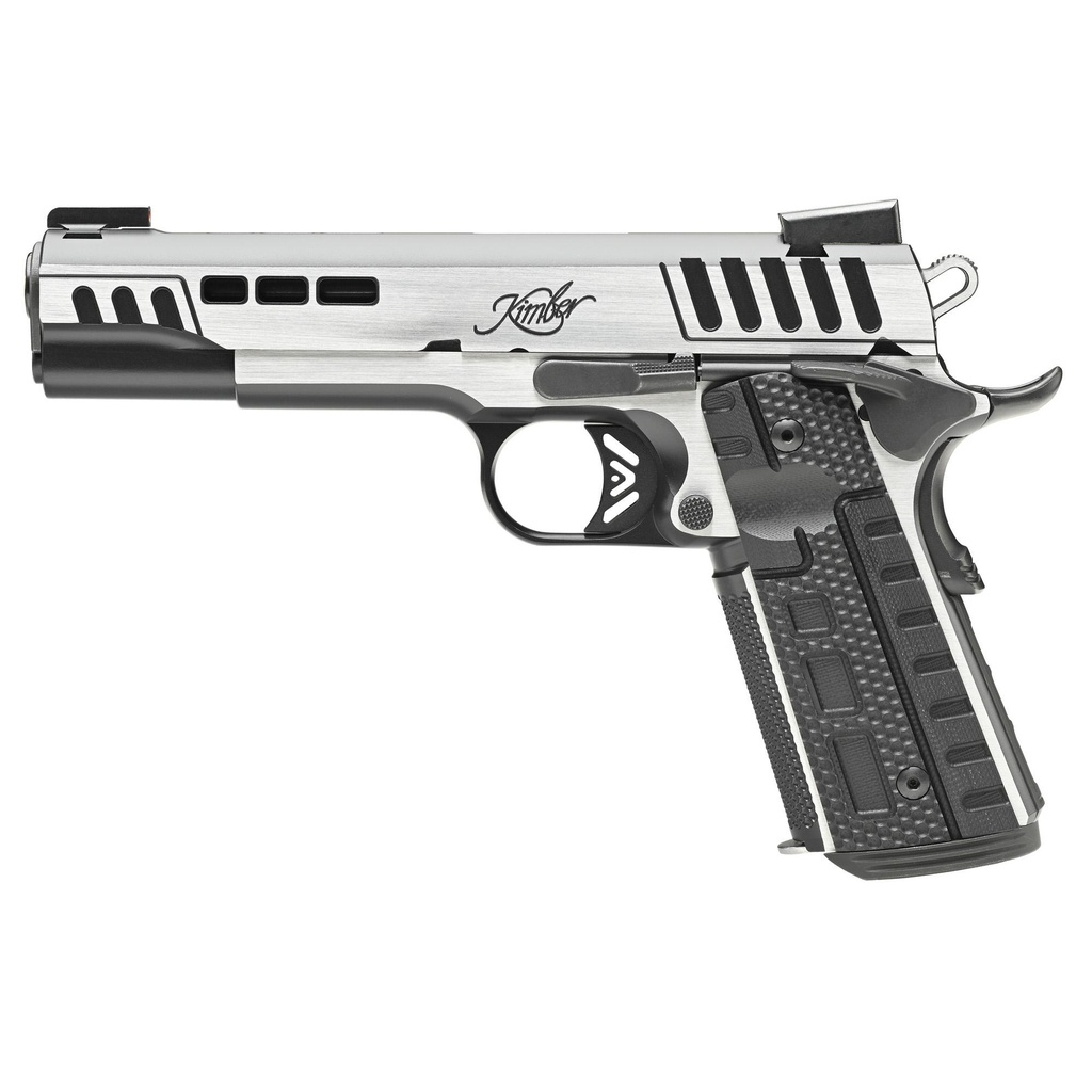 Kimber America Rapide Scorpius 1911 45ACP 5" Barrel 8Rds Black and Silver