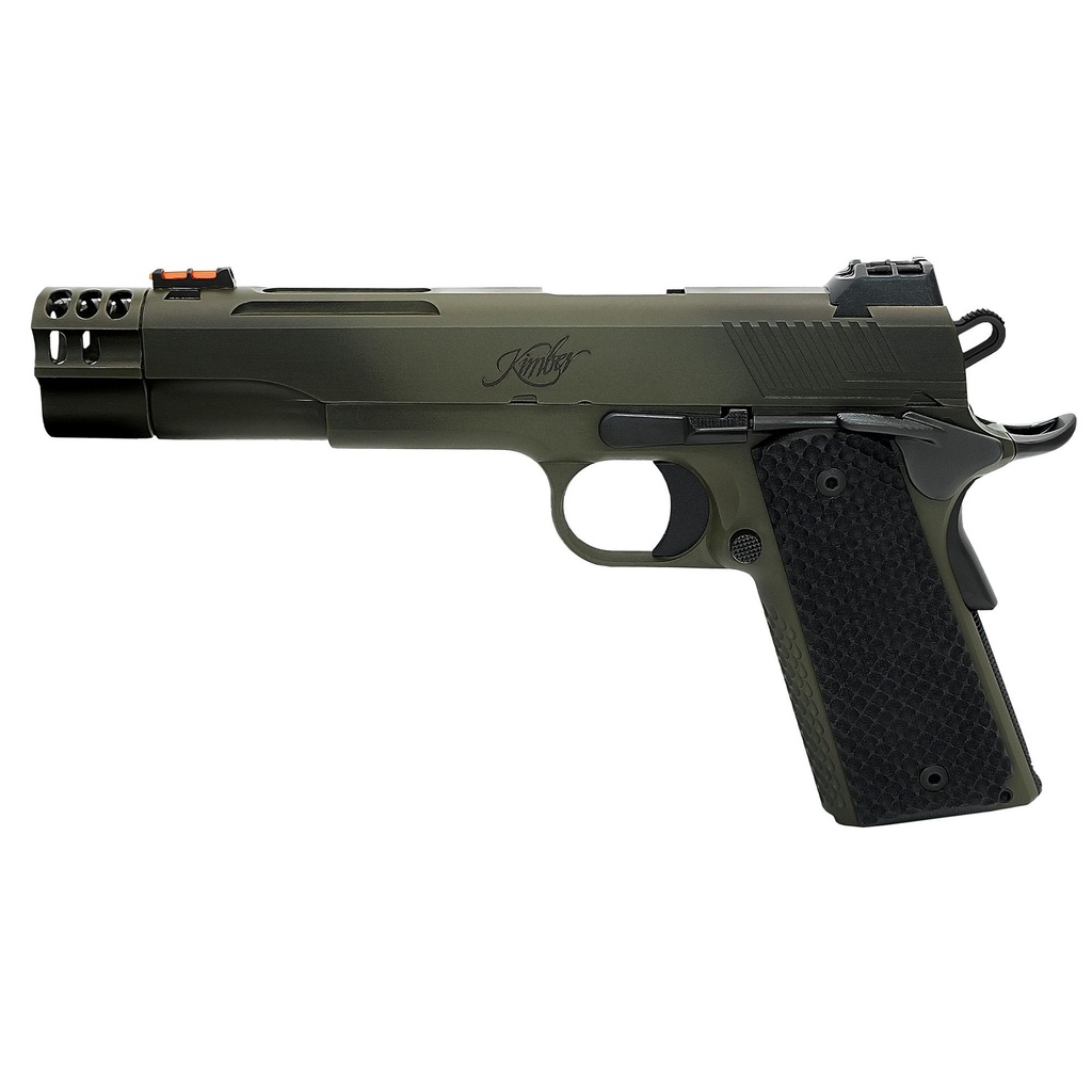 Kimber America Rampart 1911 38 Super 5" Barrel 9Rds Olive Drab Green