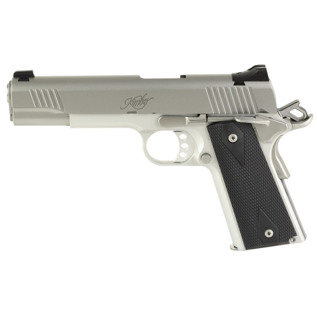 Kimber America Stainless LW 1911 45ACP 5" Barrel 7Rds 3Mags Silver 