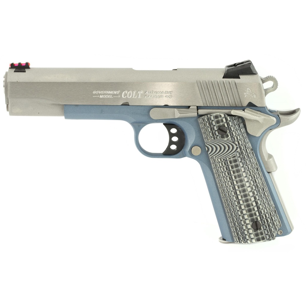 Colt's Manufacturing Competition Titanium 45ACP 5" Barrel 8Rds Blue Titanium