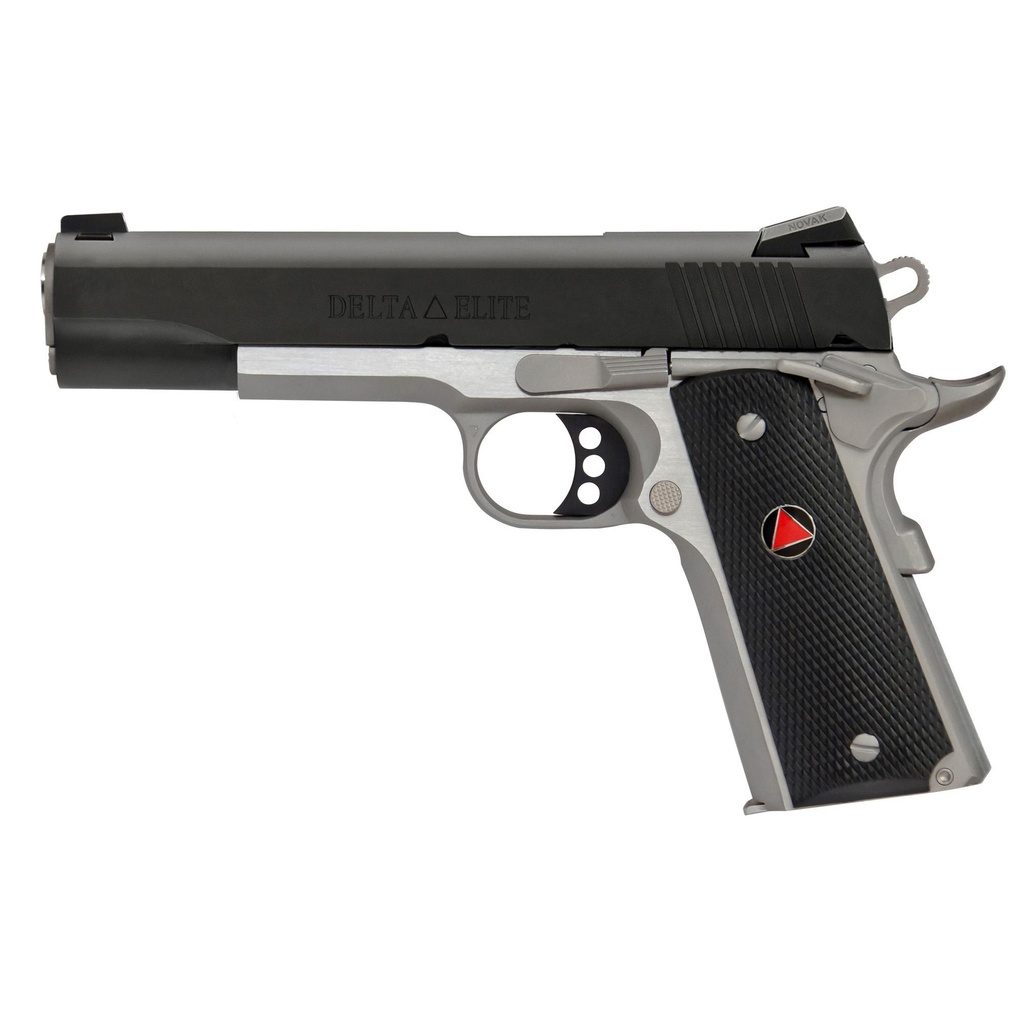 Colt's Manufacturing Delta Elite 1911 10mm 5" Barrel 8Rds Silver and Black