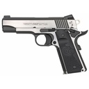 Colt's Manufacturing Combat Elite Commander 1911 45ACP 4.25" Barrel 8Rds Silver and Black