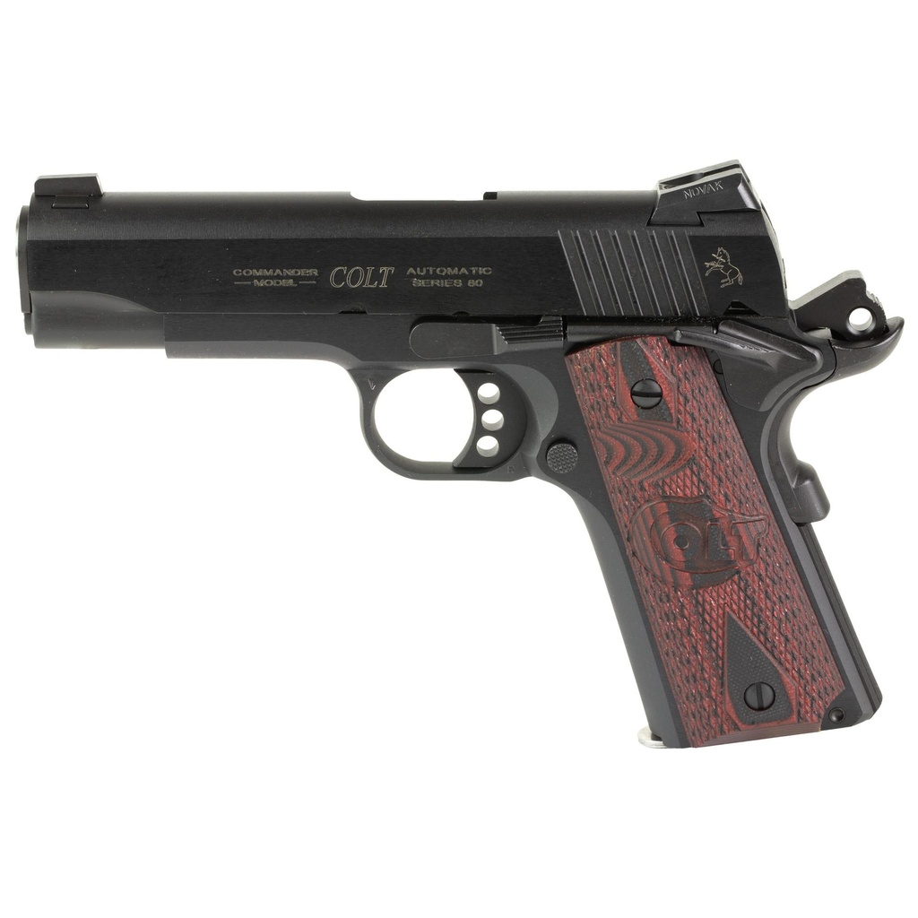 Colt's Manufacturing Combat Commander 1911 38 Super 4.25" Barrel 9Rds Blue