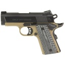 Colt's Manufacturing Defender 1911 45ACP 3" Barrel 7Rds Black and FDE