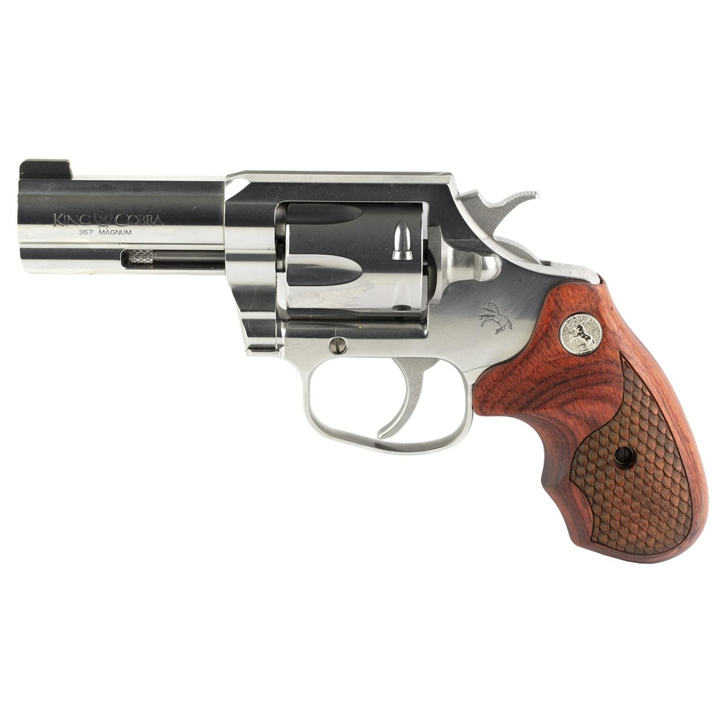 Colt's Manufacturing King Cobra 357 Magnum 3" Barrel 6Rds Silver