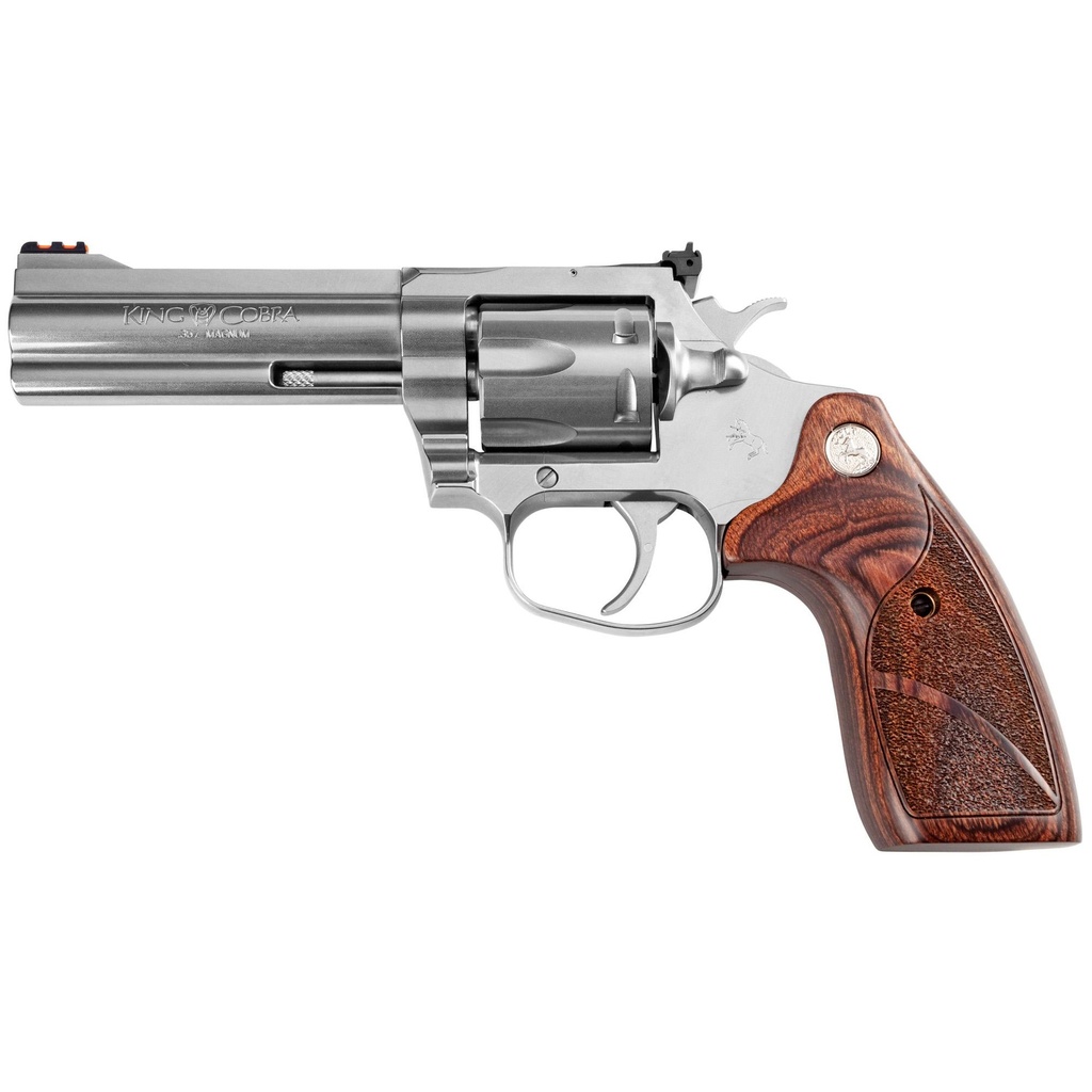 Colt's Manufacturing King Cobra Target 357 Magnum 4.25" Barrel 6Rds Silver
