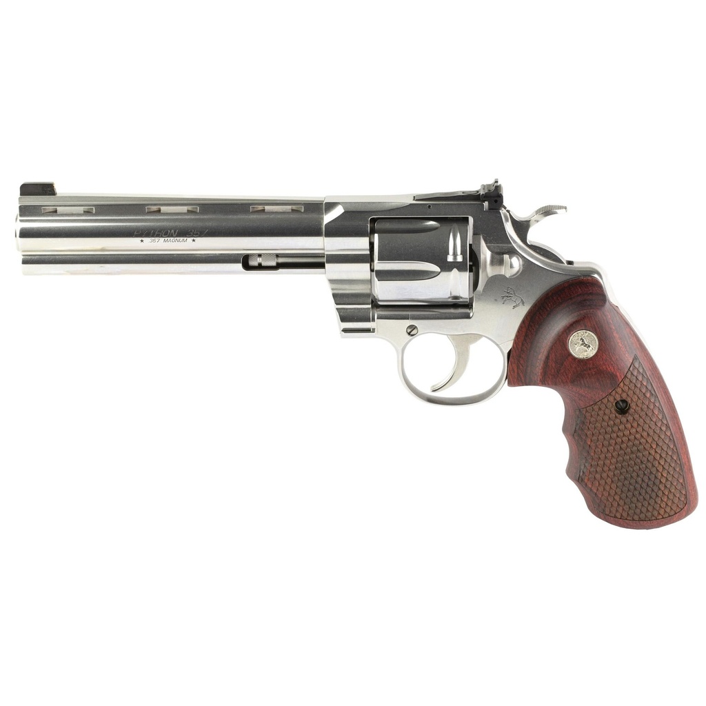 Colt's Manufacturing Python DA 357 Magnum 6" Barrel 6Rds Silver