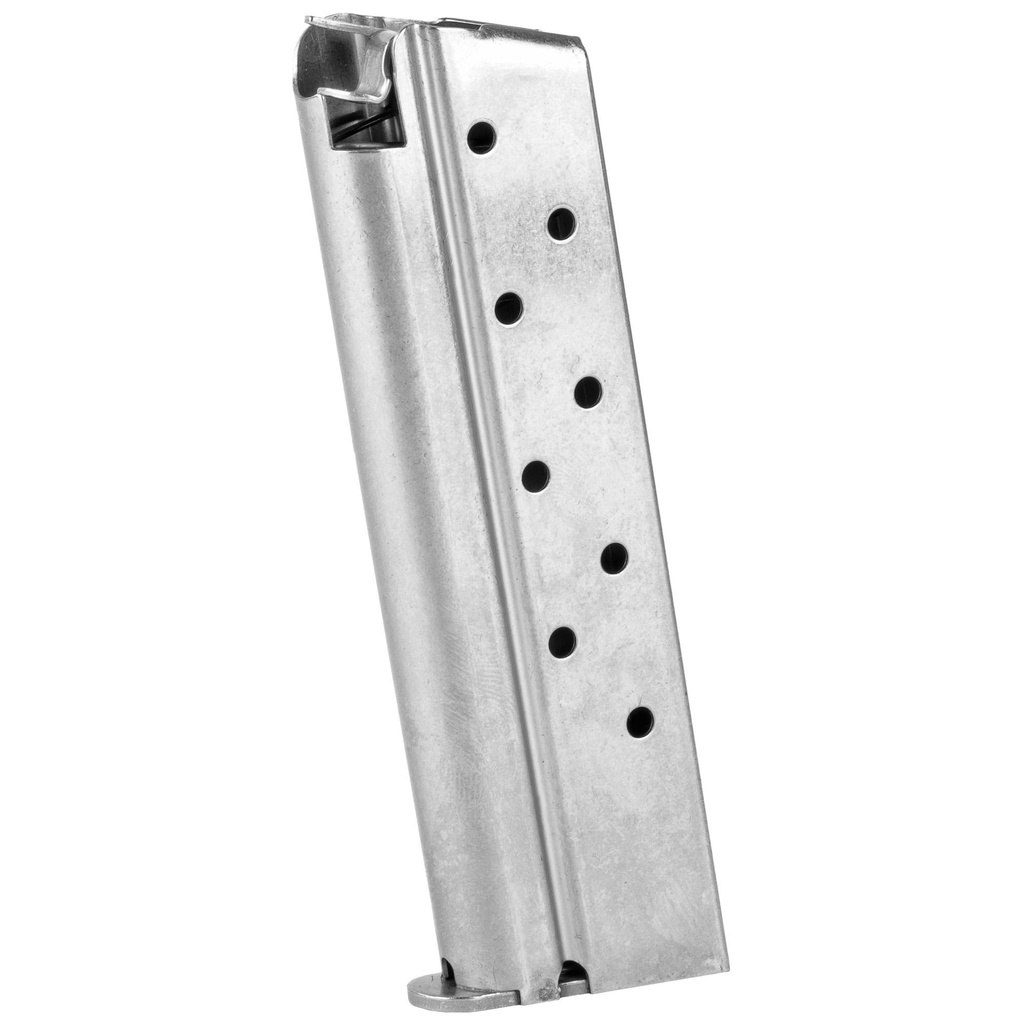 Colt's Manufacturing Magazine 38 Super 9Rds Fits 1911 Government/Commander Silver