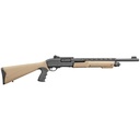 Charles Daly 301 12 Gauge 3" Chamber 18.5" Barrel 5Rds Black and FDE