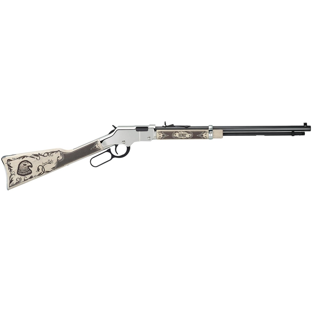 Henry Repeating Arms American Eagle 22LR 20" Octagon Barrel 16Rds Silver