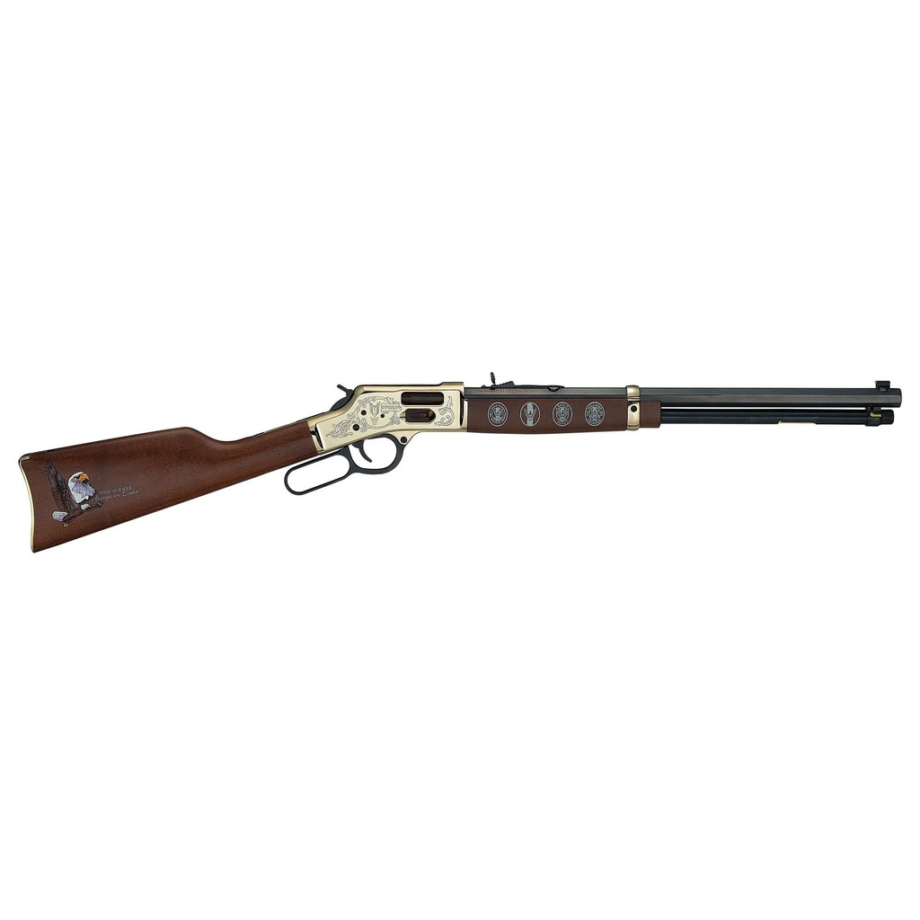 Henry Repeating Arms Big Boy Eagle Scout Centennial Edition 44 Magnum 20" Octagon Barrel 10Rds Brass