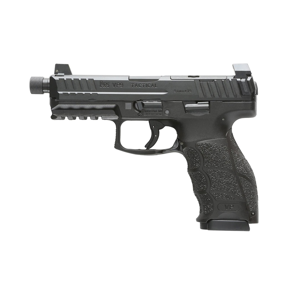 Heckler & Koch VP9 Tactical 9mm 4.7" Threaded Barrel 10Rds Black