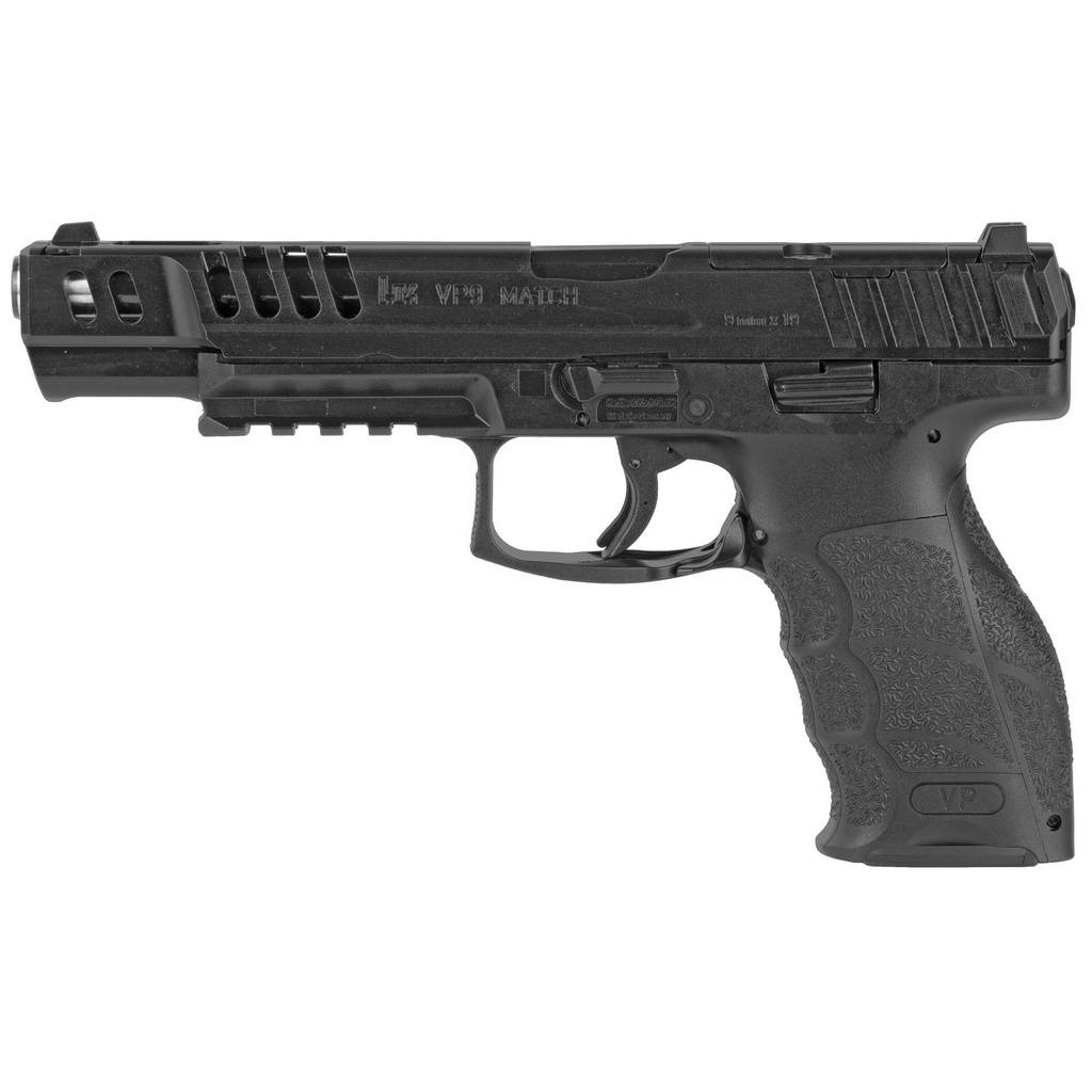 Heckler & Koch VP9 Match OR 9mm 5.51" Barrel 10Rds 4Mags Black