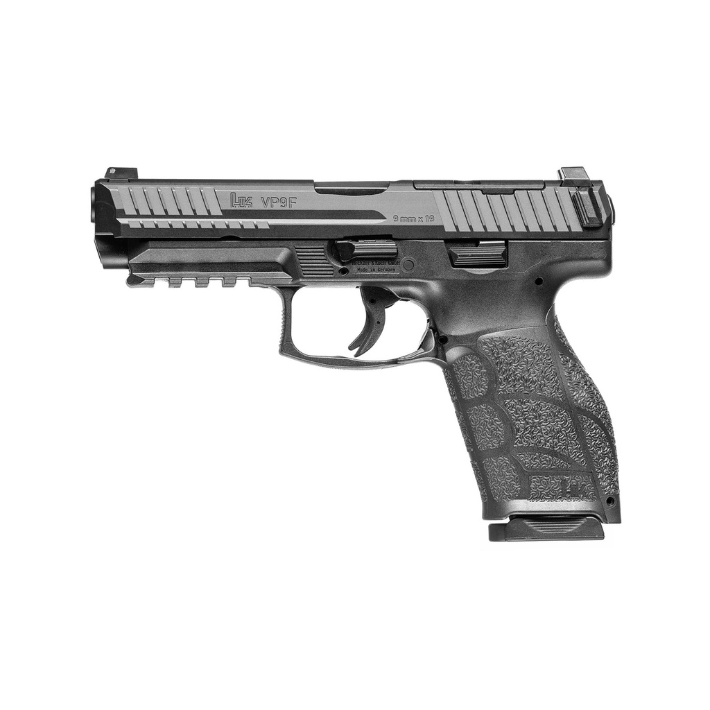 Heckler & Koch VP9A1 F 9mm 4.5" Barrel 10Rds 2Mags Black