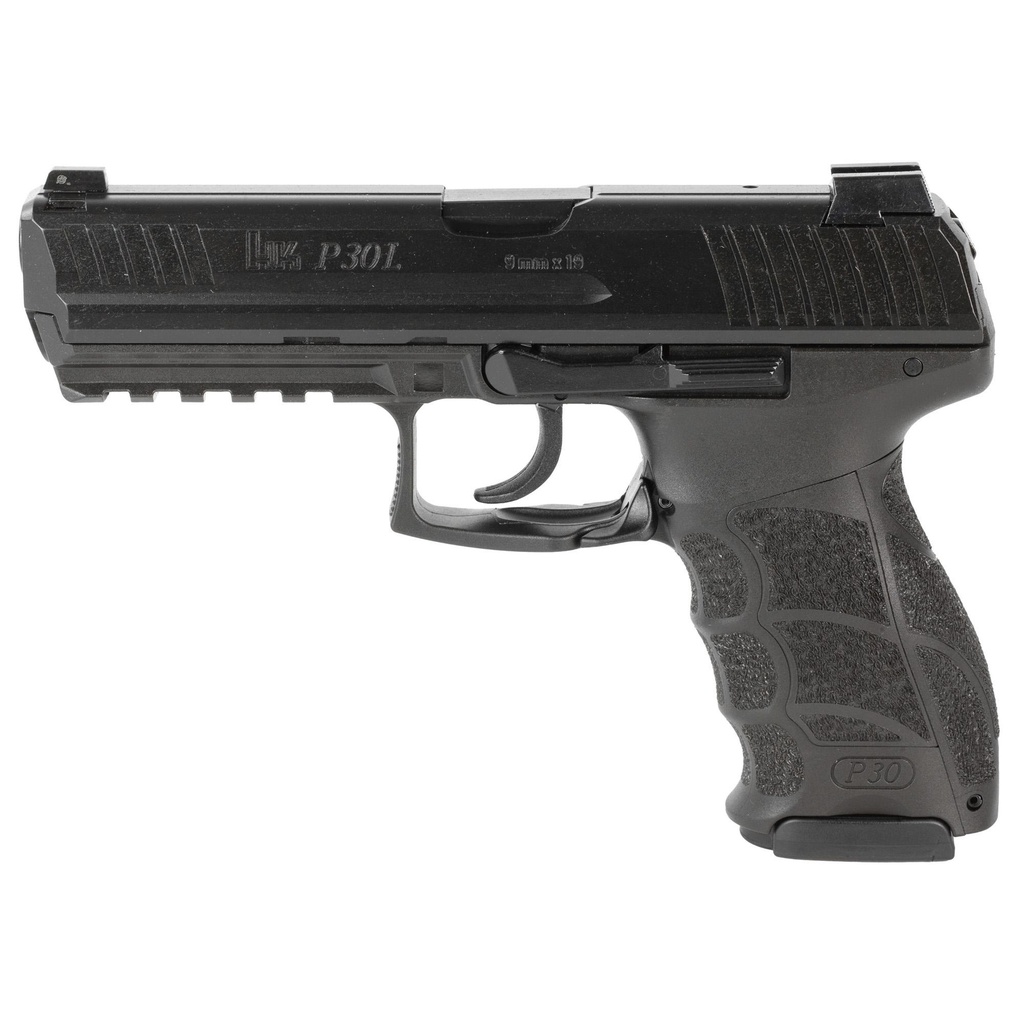 Heckler & Koch P30L V1 LEM-DAO 9mm 4.45" Barrel (1) 20Rd (1) 17Rd 2Mags Black