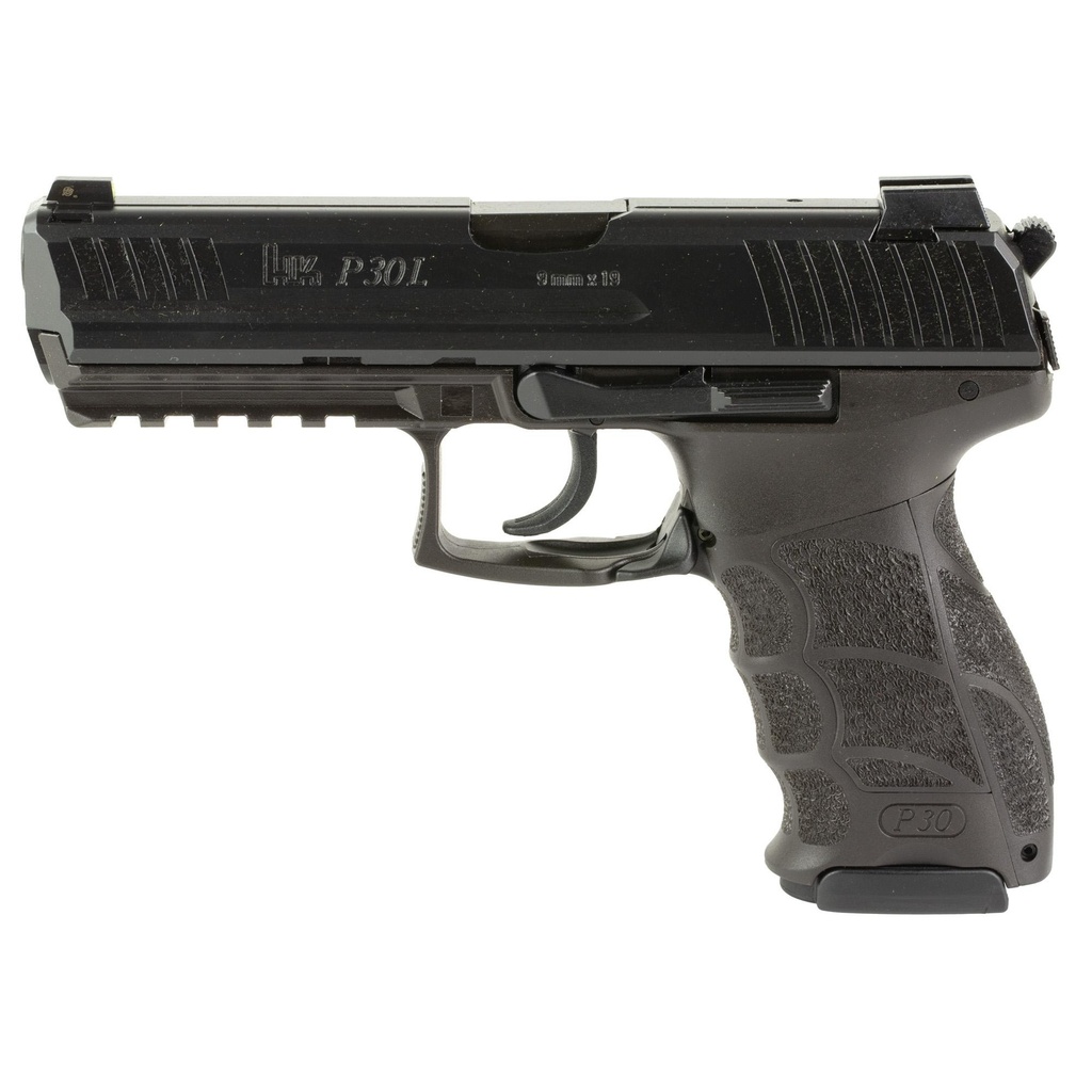 Heckler & Koch P30L V3 DA/SA 9mm 4.45" Barrel (1) 20Rd (1) 17Rd 2Mags Black