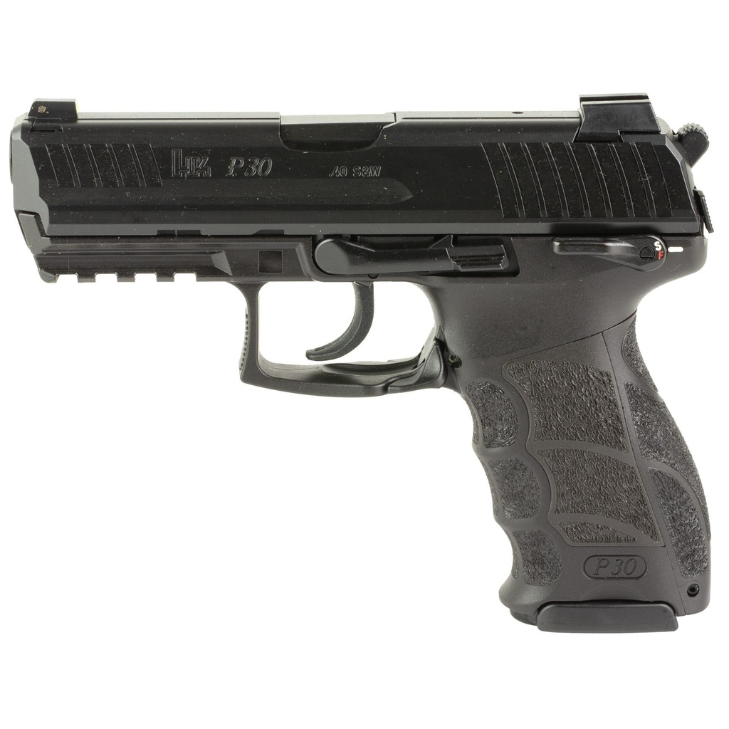 Heckler & Koch P30S V3 DA/SA 40S&W 3.85" Barrel 13Rds 2Mags Black