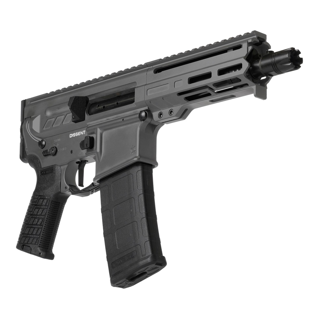 CMMG Dissent MK4 300 Blackout 6.5" Barrel M-LOK 30Rds 2Mags Tungsten