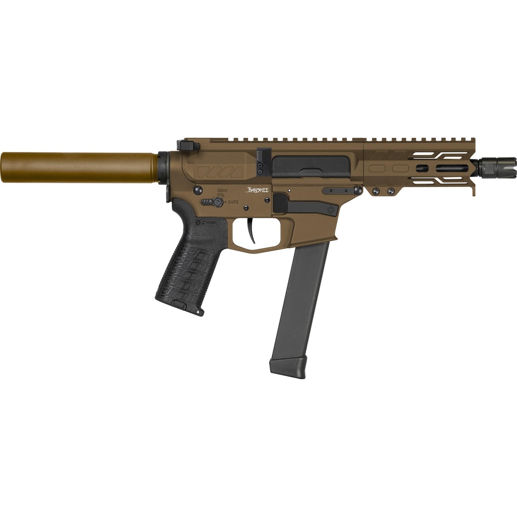 CMMG Banshee MKGs 9mm 5" Barrel 33Rds Midnight Bronze 
