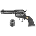 Chiappa Firearms SAA 22-10 SA 22LR/22WMR 4.75" Barrel 10Rds Black
