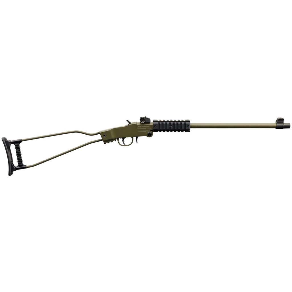 Chiappa Firearms Little Badger Single Shot 22LR 16.5" Threaded Barrel Olive Drab Green
