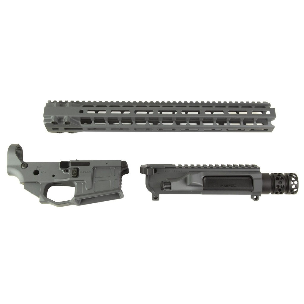 Radian Weapons AX556 Billet Upper/Lower Set 556NATO/223Rem M-LOK Gray