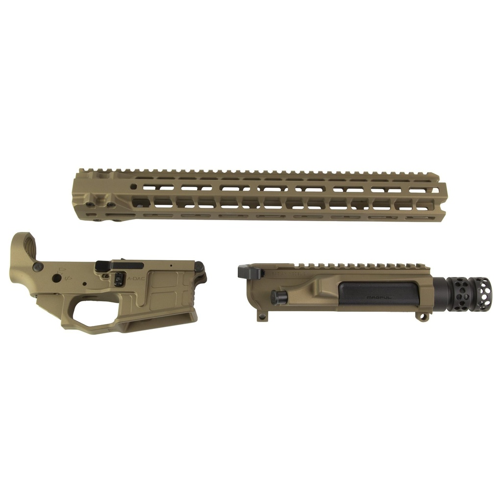 Radian Weapons AX556 Billet Upper/Lower Set M-LOK Brown