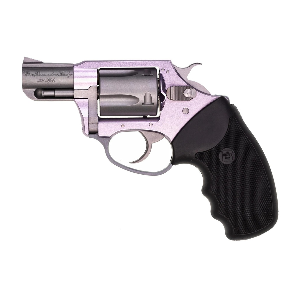 Charter Arms Lavender Lady Ultra Lite 38 Special 2" Barrel 5Rds Lavender