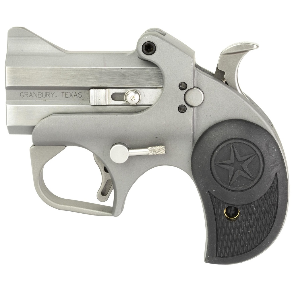 Bond Arms Roughneck Derringer 357 Magnum/38 Special 2.5" Barrel 2Rds Silver