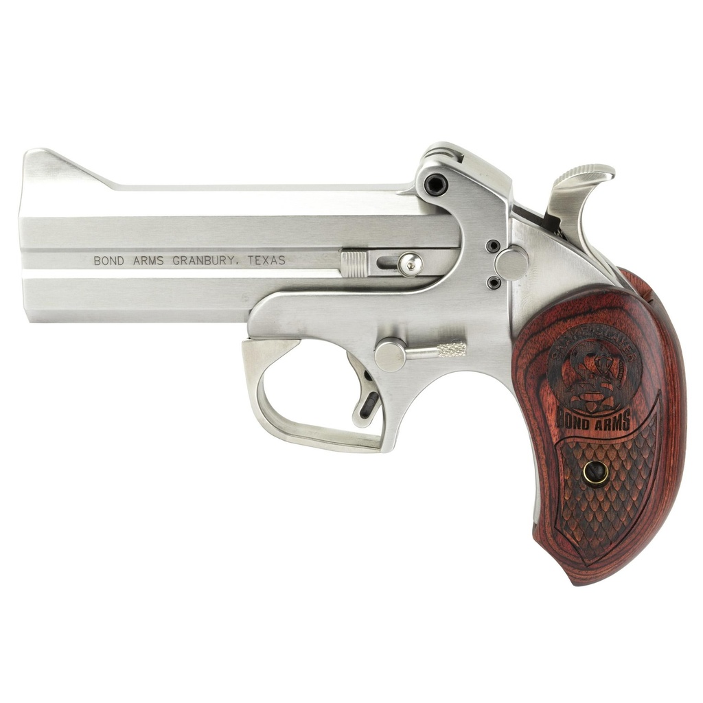 Bond Arms Snake Slayer Derringer 410 or 45LC 4.25" Barrel 2Rds Silver