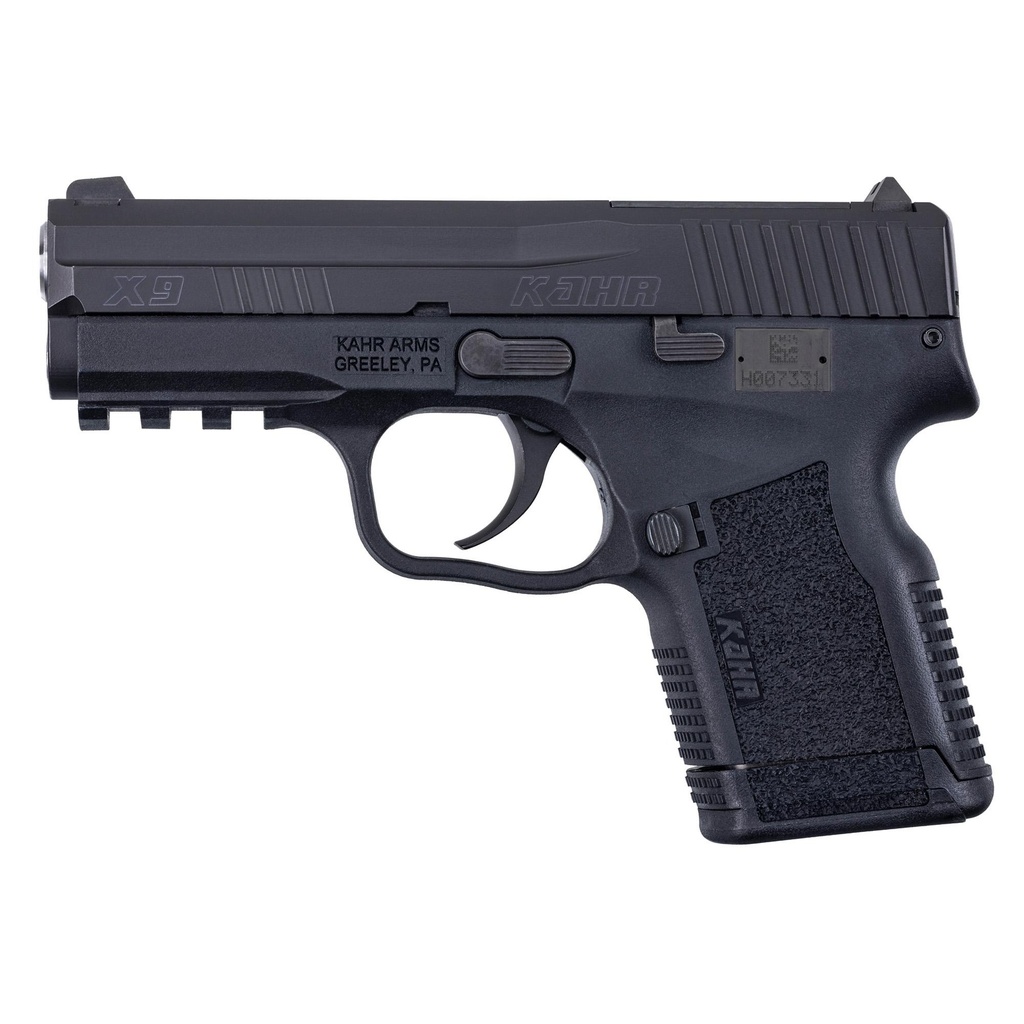 Kahr Arms X9 9mm 3.54" Barrel 10Rds 2Mags Black