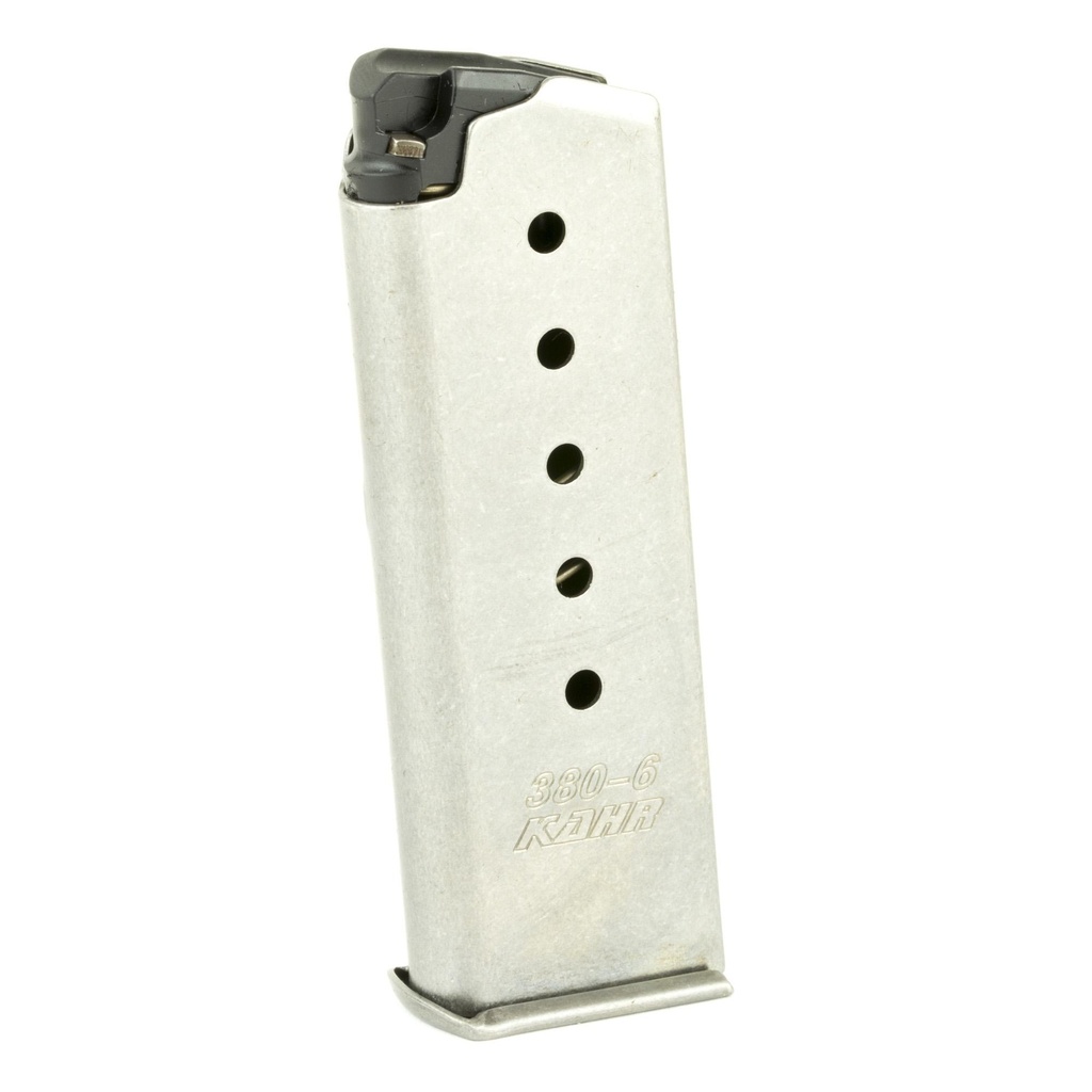 Kahr Arms Magazine 380ACP 6Rds Fits P380 Silver