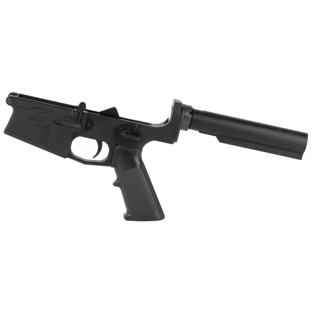 Aero Precision M5 Complete Lower Receiver 308WIN/762NATO Black, A2 Grip Carbine Length Buffer Tube