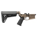 Aero Precision M4E1 PRO Complete Lower Receiver 223REM/556NATO Kodiak Brown Magpul MOE Grip SL Carbine Stock 